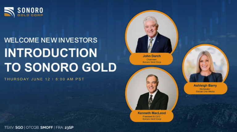 Free Webinar – Introduction to Sonoro Gold